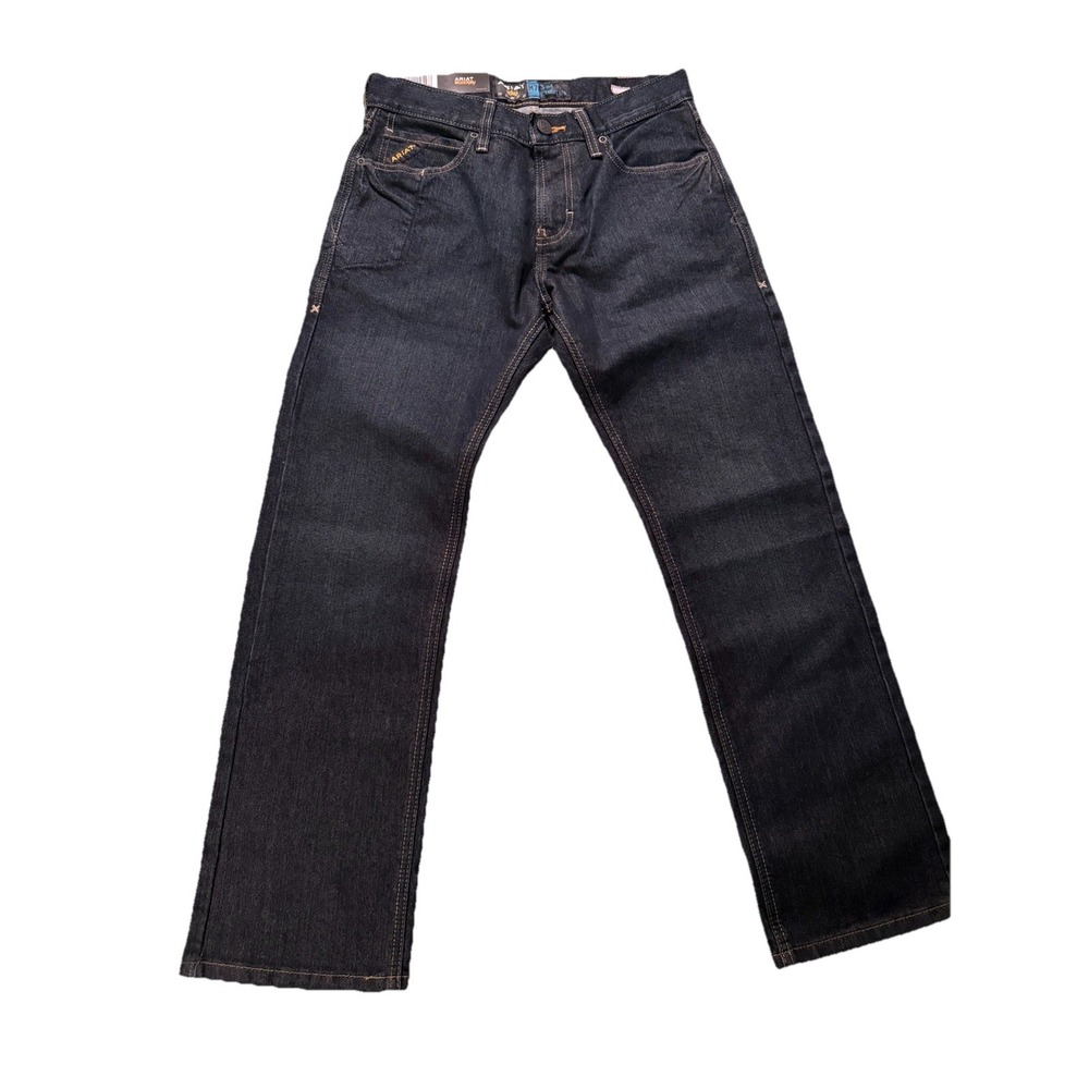 ARIAT Rebar M7 slim straight jeans dark wash ,size 29x30 New with tags